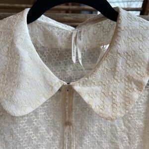 Anthropologie Lace Blouse, Size XS, NWT